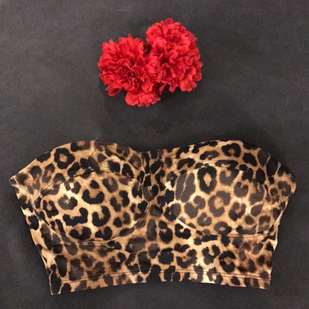 Cheetah Bralette Bandeau